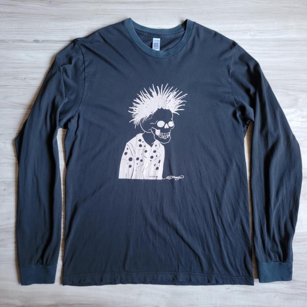 Y2k Ed Hardy Long Sleeve Shirt